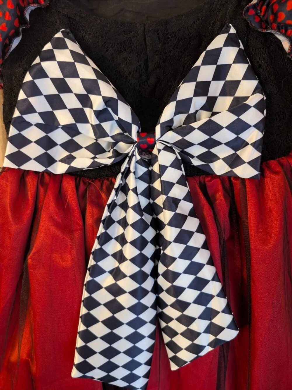 Trish Scully Queen of Hearts Costume Size 12